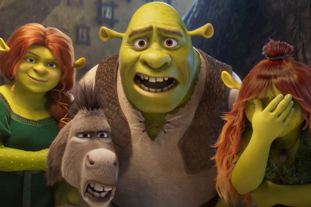 Fiona, Donkey, Shrek and Felicia in the Shrek 5 teaser trailer
