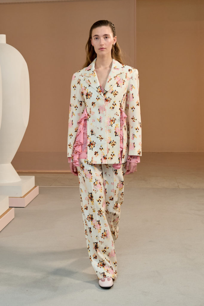 Model on runway | Copenhagen Fashion Week Trends
