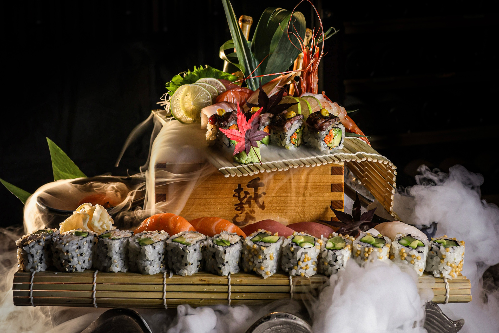 Sushi platter