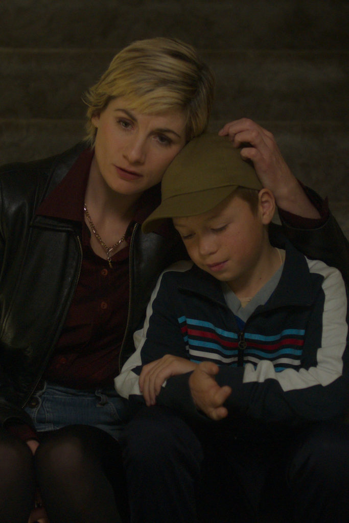 Jodie Wittaker as Susan & Toby Eden as Connor in Toxic Town