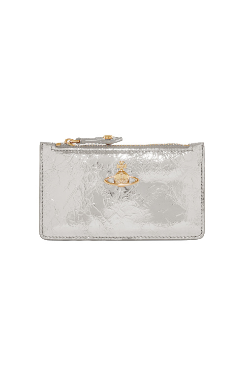 Silver card holder
