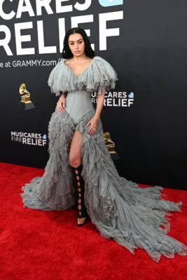 Charli XCX at the 2025 GRAMMYs
