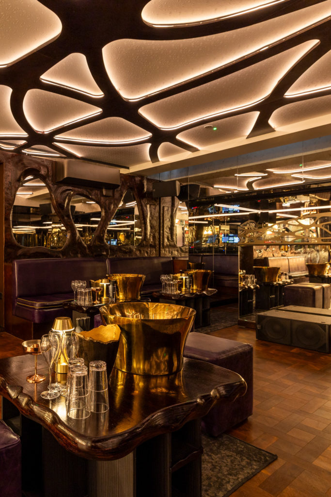 Interiors of Chelsea nightclub The Rex Rooms