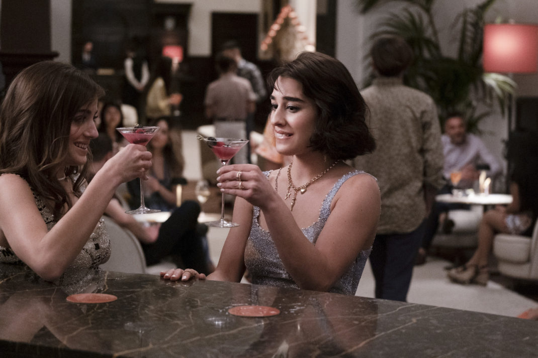 Mia (Beatrice Grannò) & Lucia (Simona Tabasco) in The White Lotus season 2