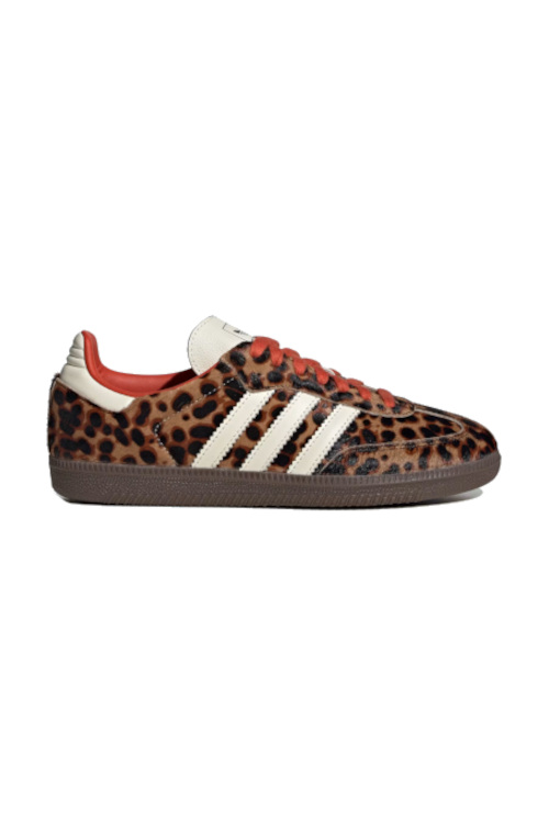 Leopard print spring trainers