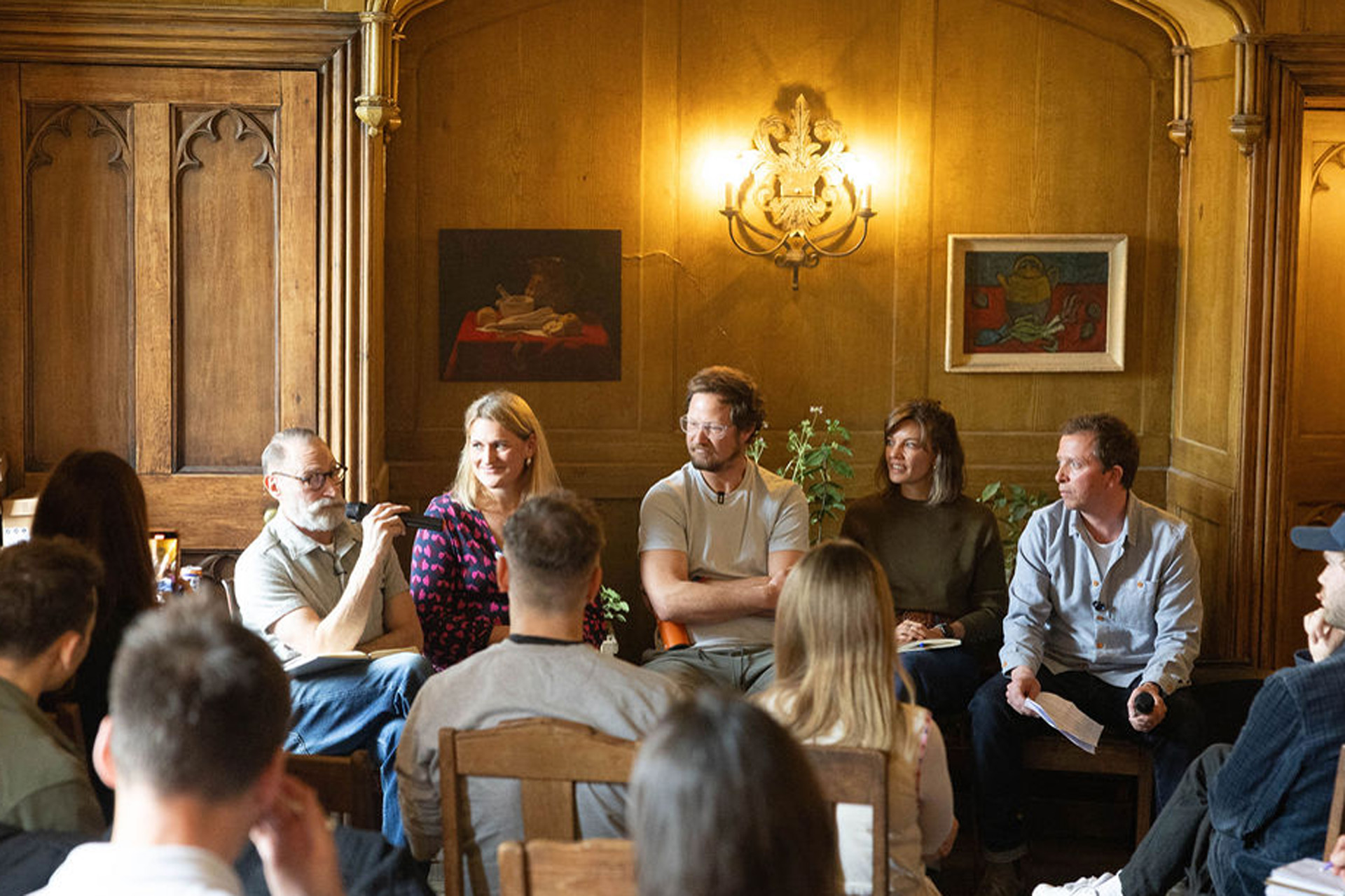 Panel talk at B Corps at the Beach
