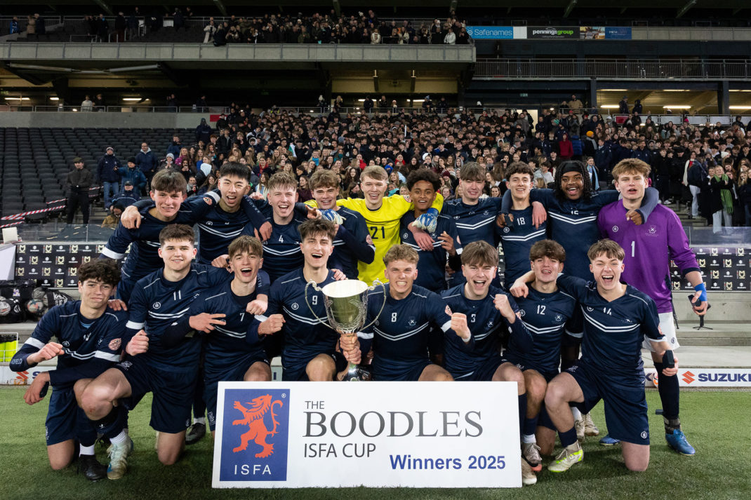 Bradfield College ISFA Cup Football Champions