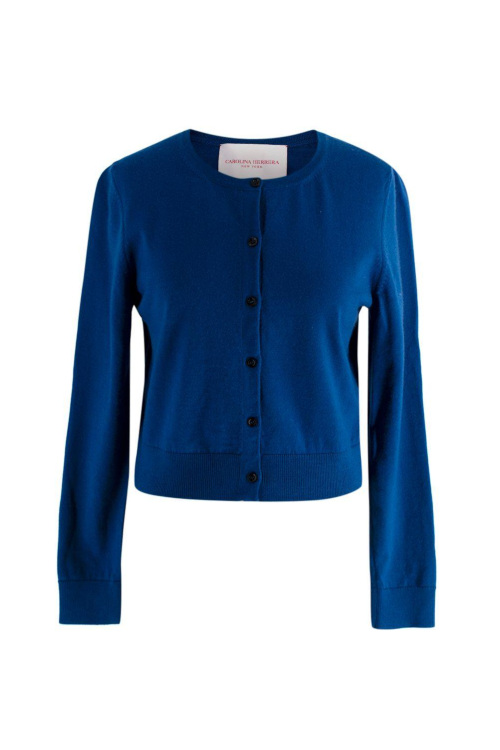 Blue cardigan | spring capsule wardrobe