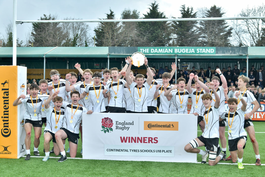 Dauntsey's 1st XV Rugby win National U18 Plate Champions