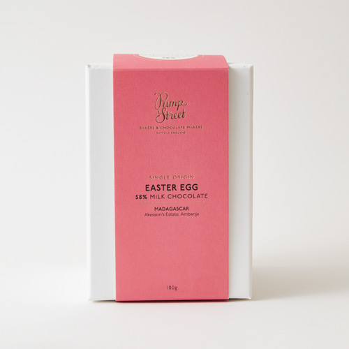 Pump Street Chocolate Madagascar Milk 58% Chocolate Easter Egg