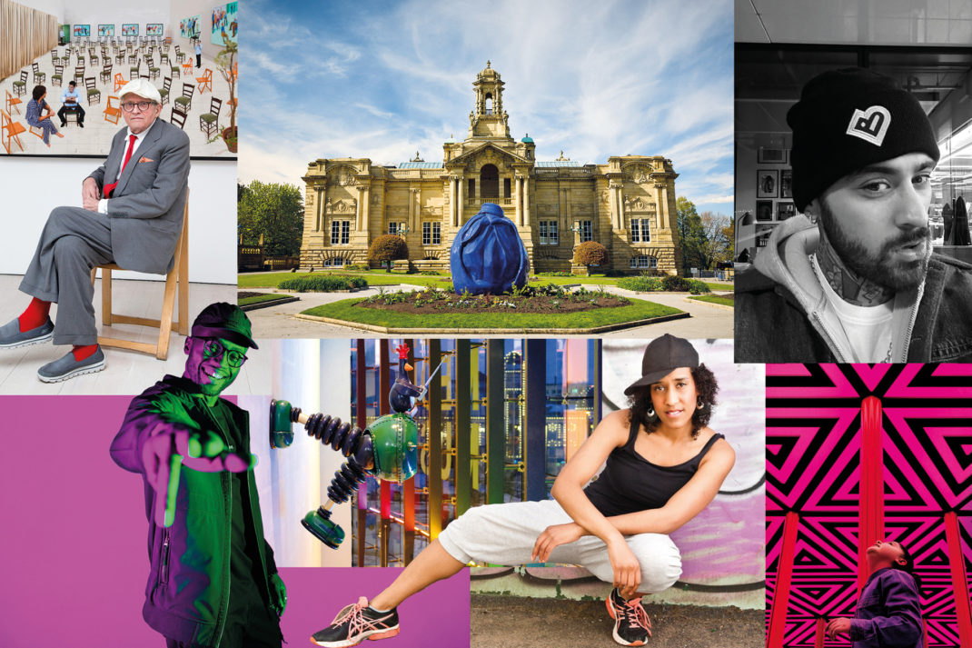 Images of Bradford's line up as City of Culture