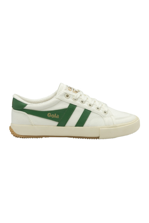 White and green sneakers
