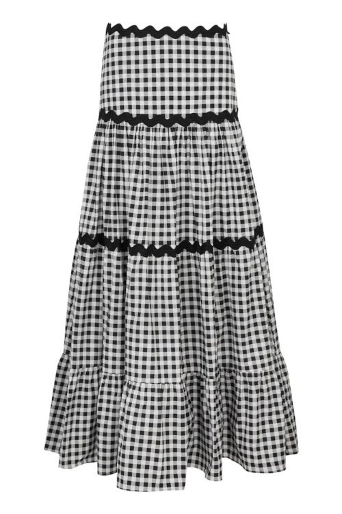Gingham skirt