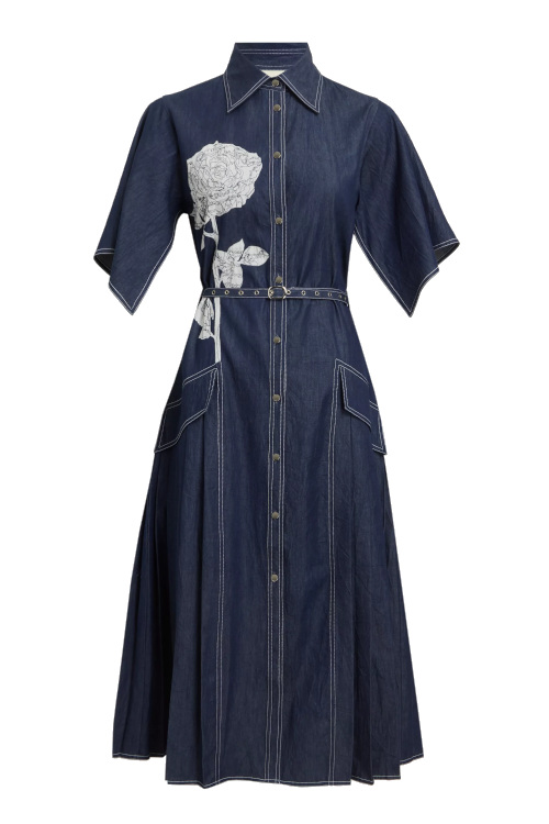 Denim dress