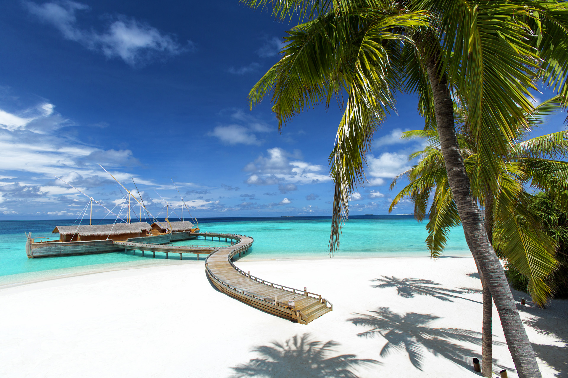 Off-beach restaurant at Milaidhoo Maldives