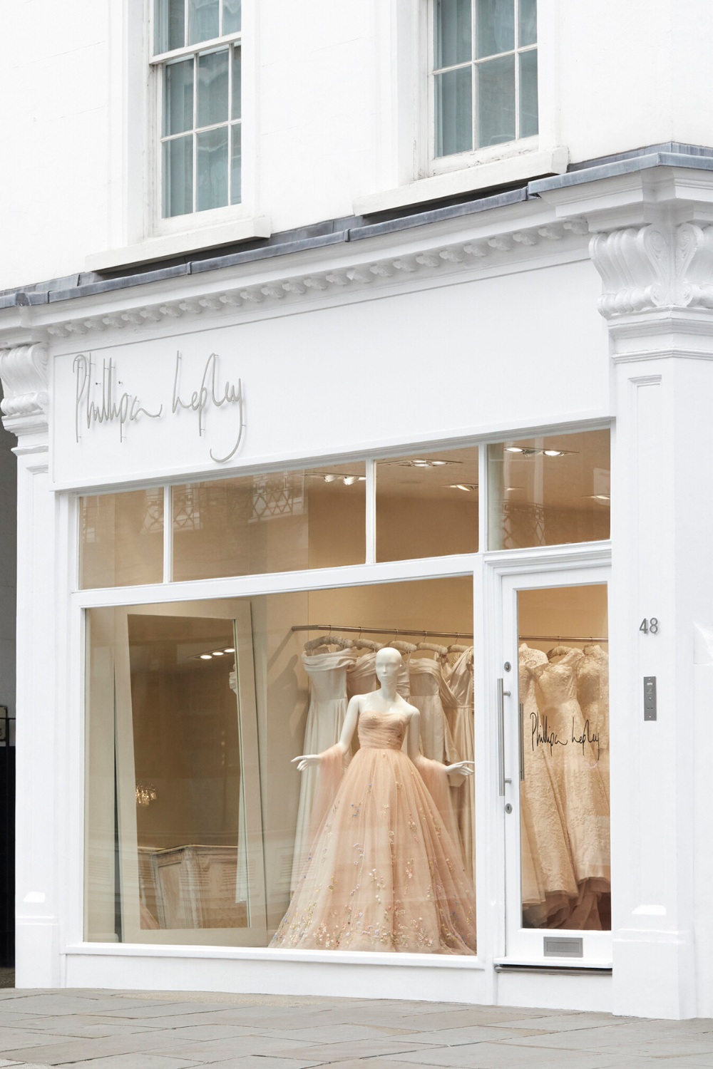 Phillipa Lepley Fulham bridal boutique