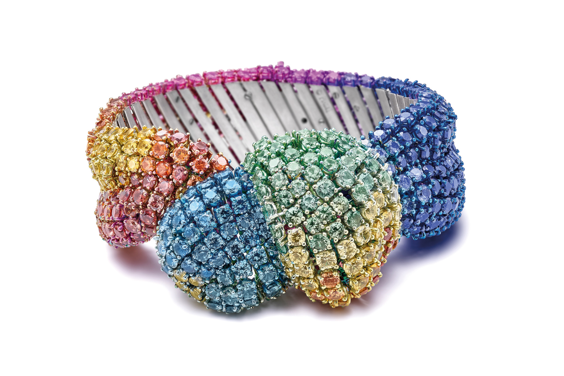 Rainbow bangle |  | Paris Couture Week jewellery highlights