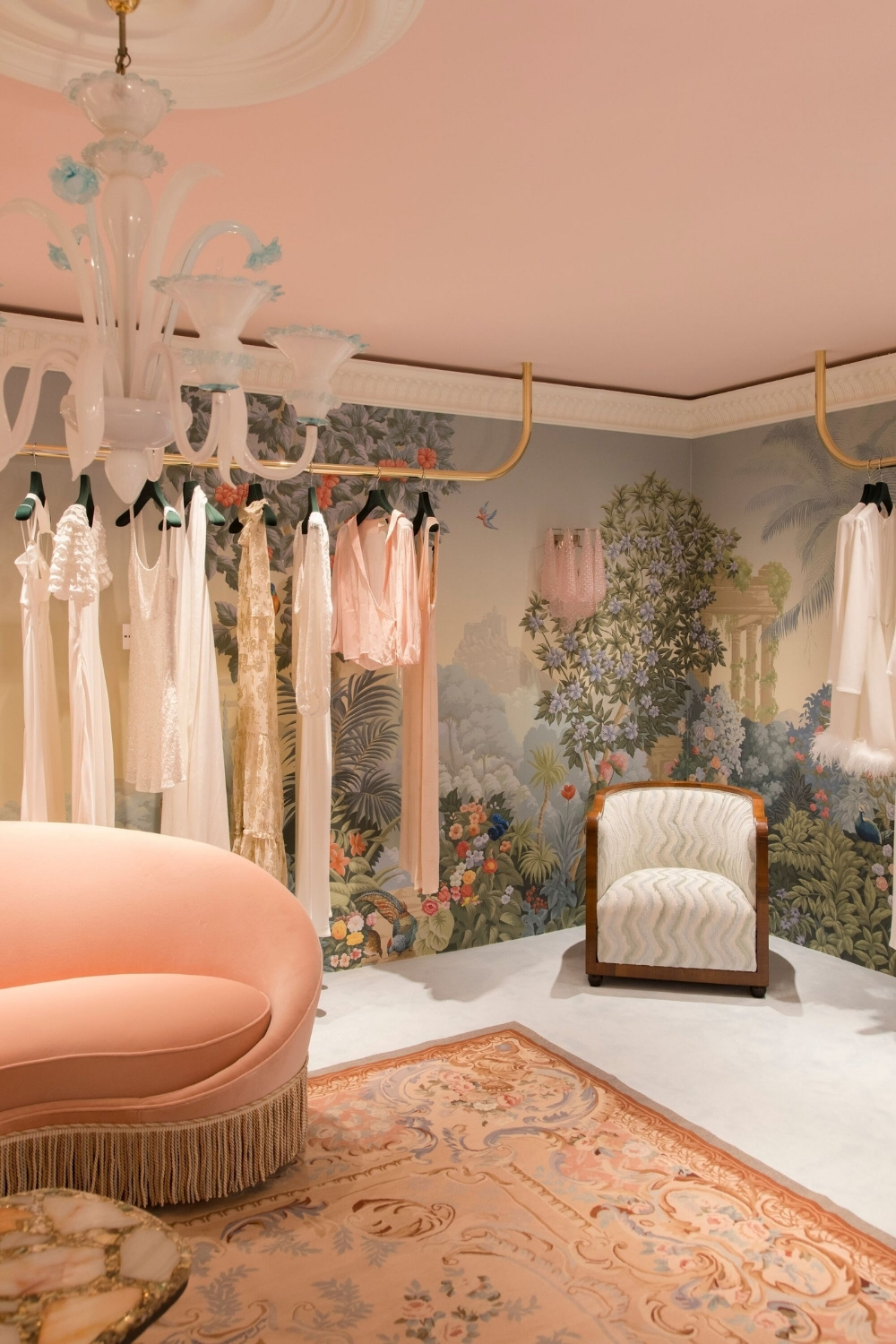 RIXO bridal suite on the King's Road, Chelsea