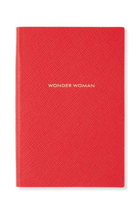 Smythson Wonder Woman Chelsea Notebook in Panama