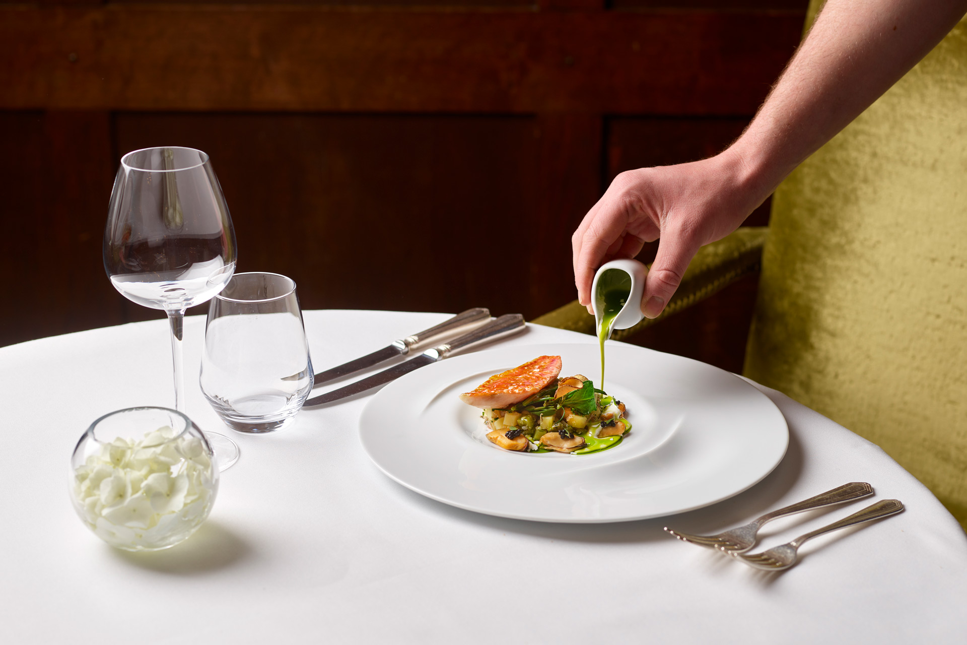 Restaurant at The Montagu Arms