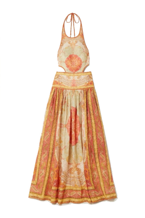 Orange dress