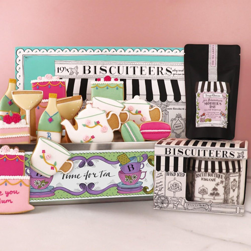 Biscuiteers Mother’s Day Time For Tea Gift Box