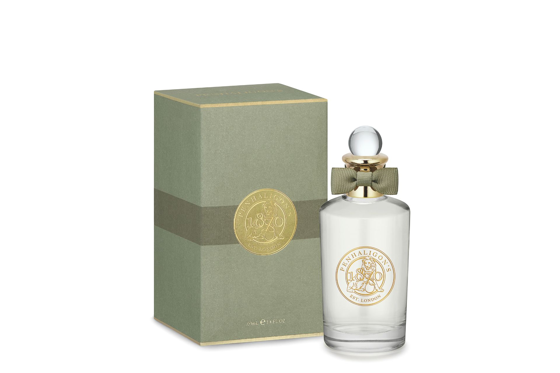 Penhaligons perfume with a pale green box