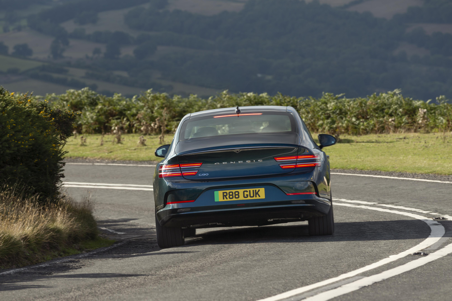 The rear of the Genesis