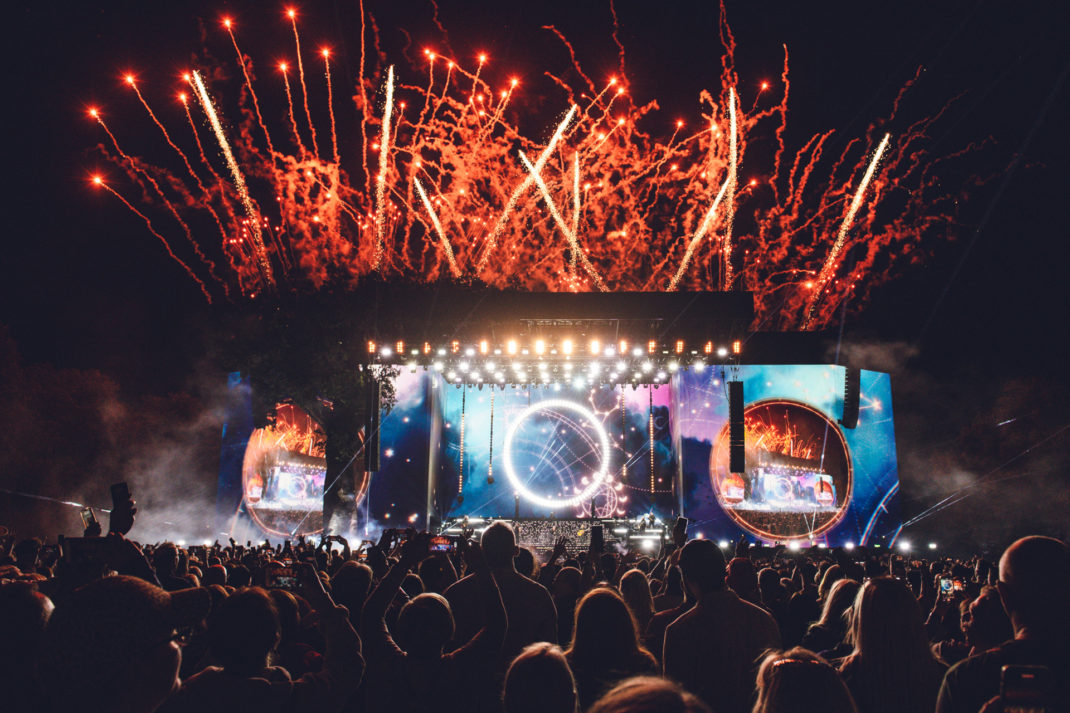 Take That at BST Hyde Park 2023.