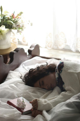 Woman sleeping