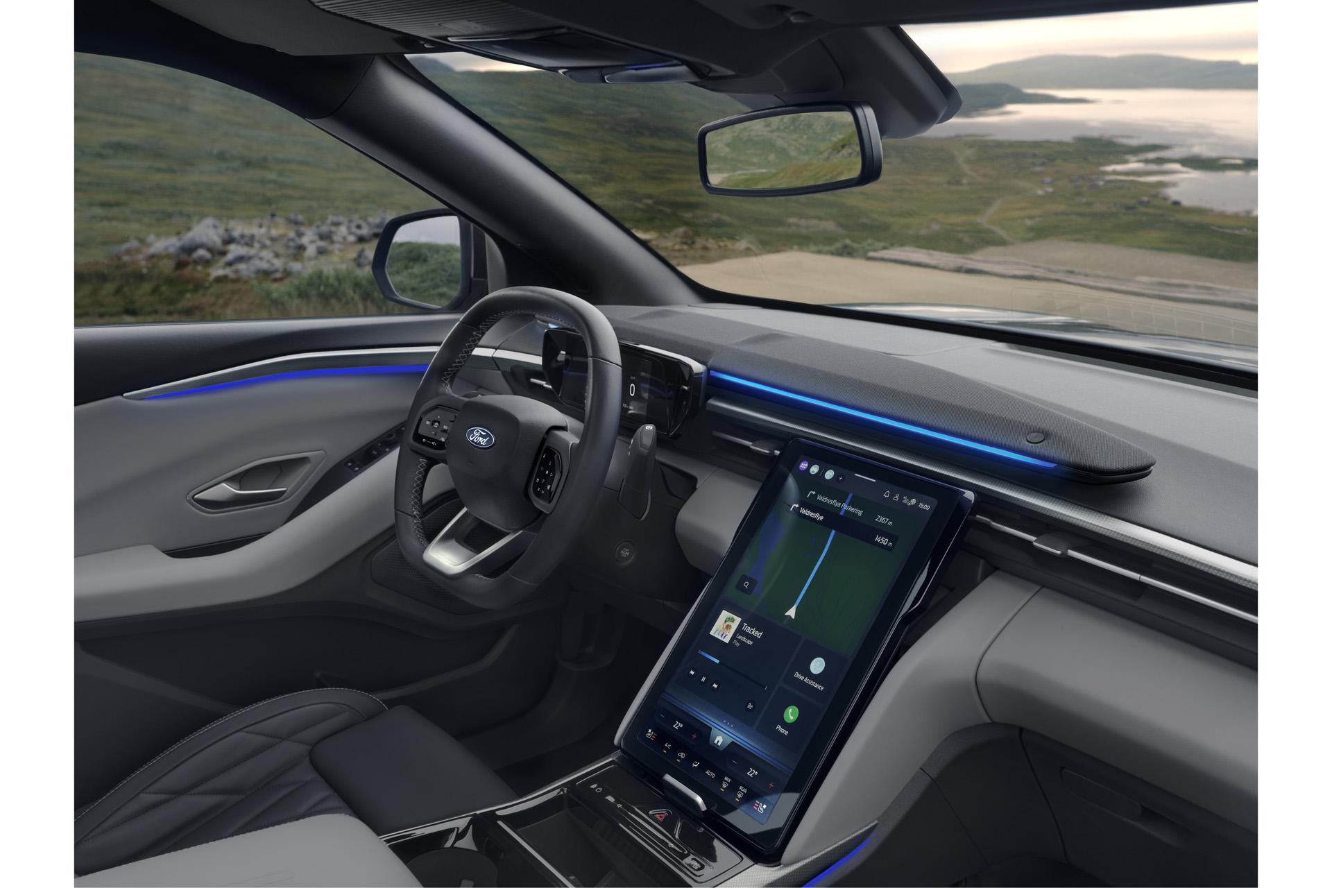 The interior of the Explorer