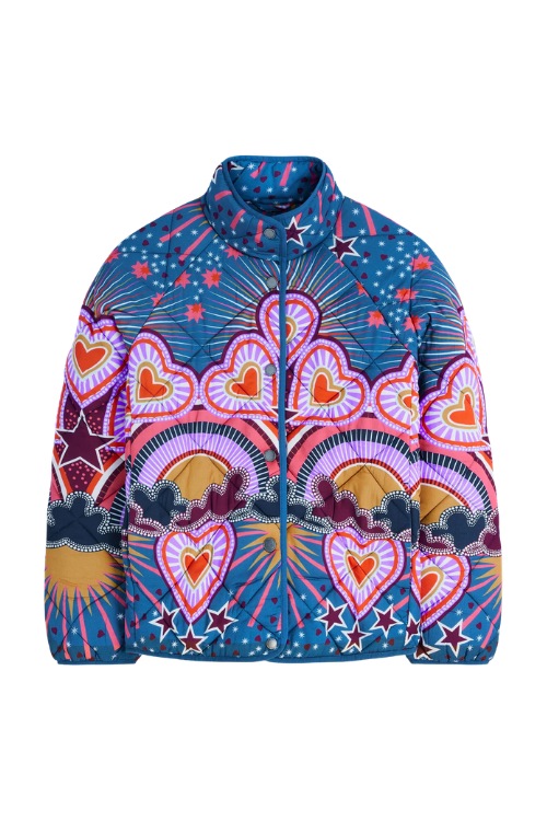 Colourful coat