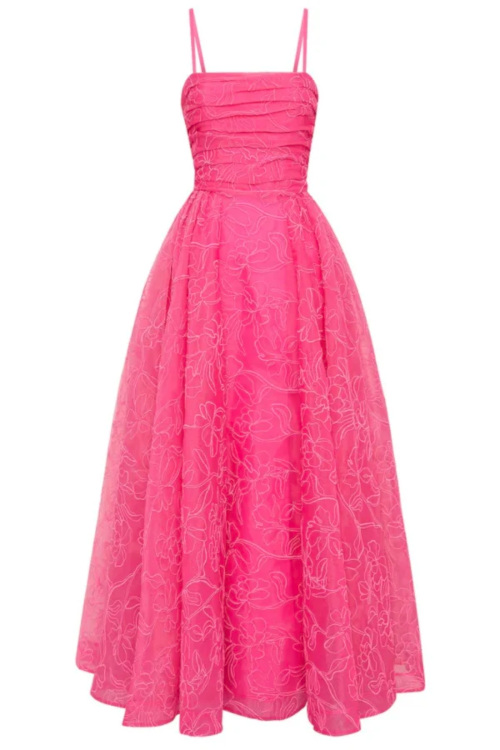 Pink gown