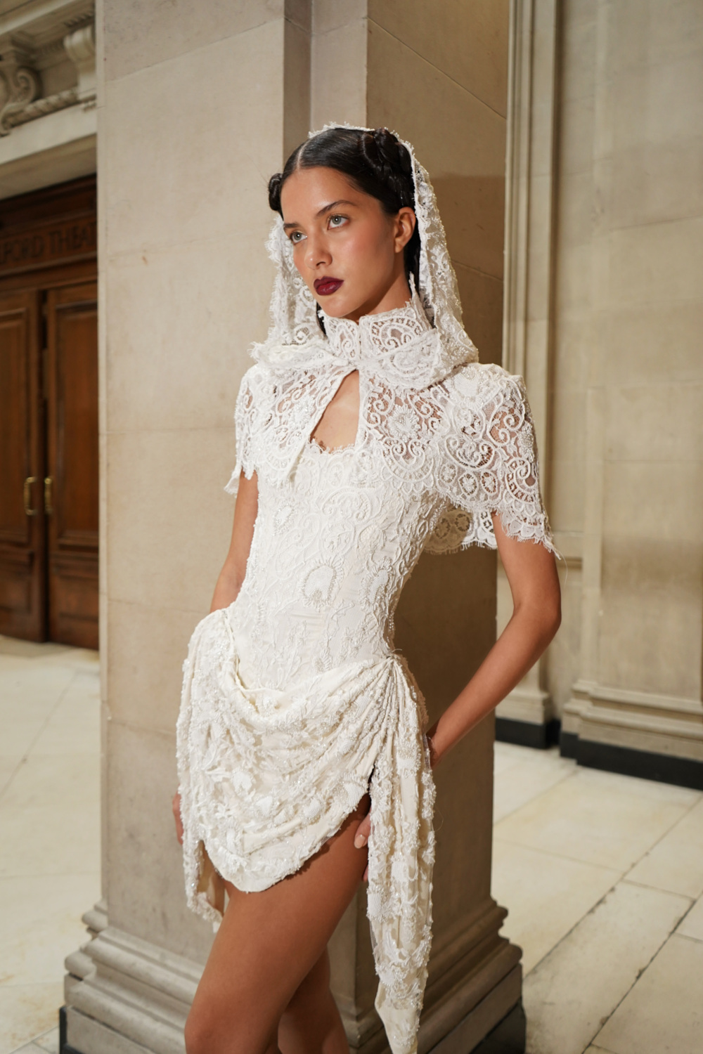 Woman in white mini dress | Annie's Ibiza Bridal