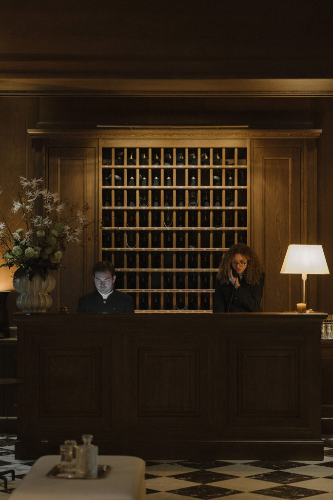 Hotel Balzac Reception and Staff at Front Desk