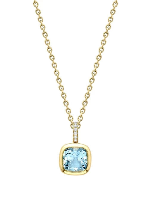 Boodles blue pendant necklace