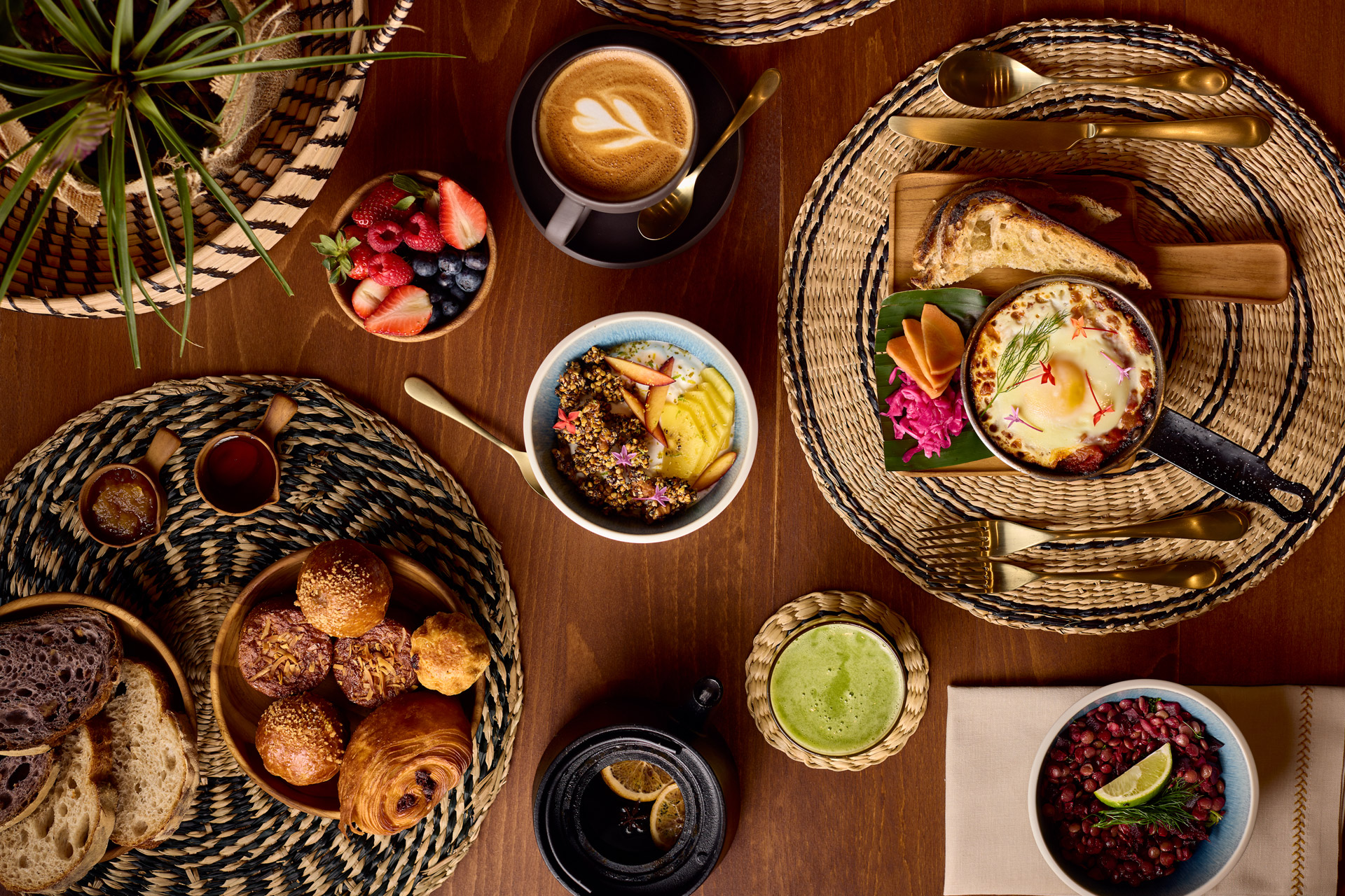Breakfast at Six Senses La Sagesse, Grenada