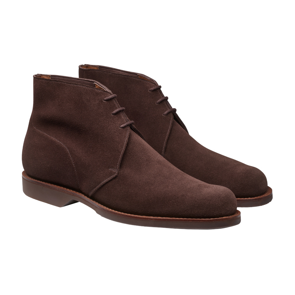 Reddish brown boots | Crockett & Jones Spring/Summer 2025