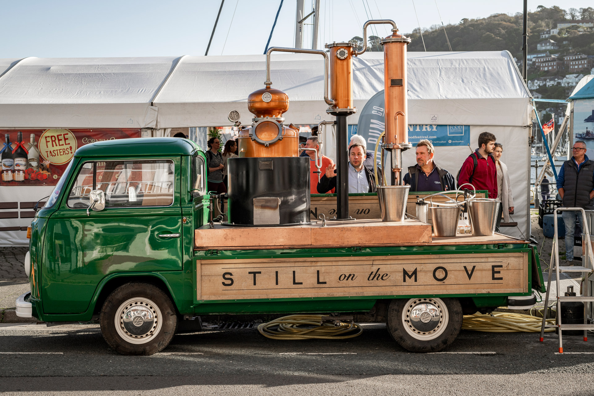 Food truck at Dartmouth Food Festival