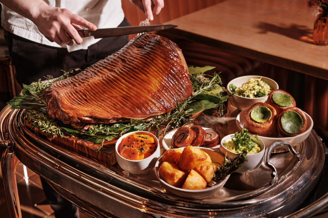 Easter roast at Tom Booton at The Dorchester