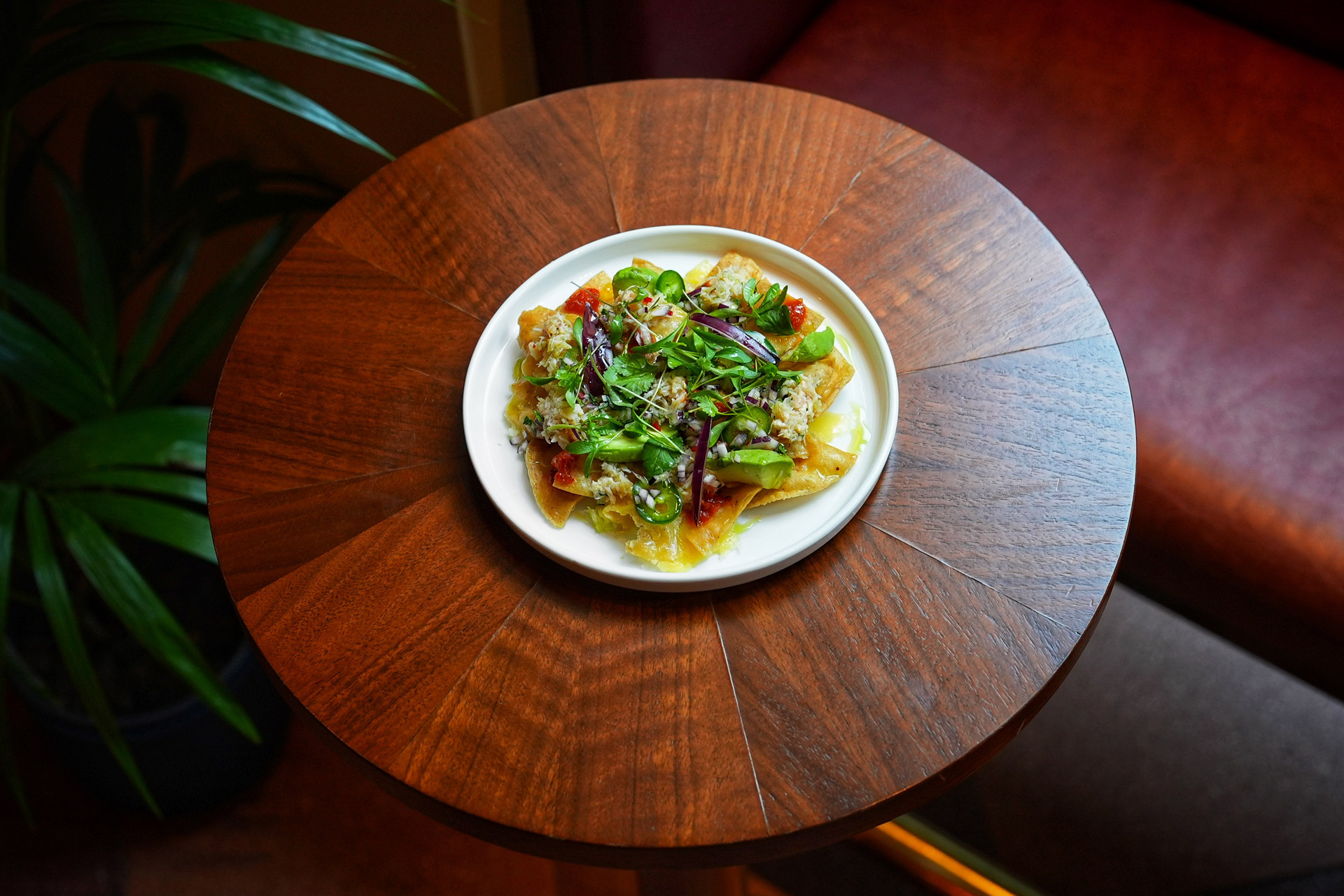 Plate of food at Oriole