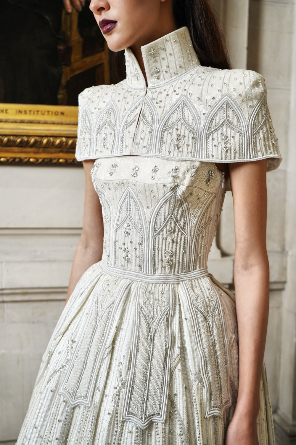 Close up of woman's dress