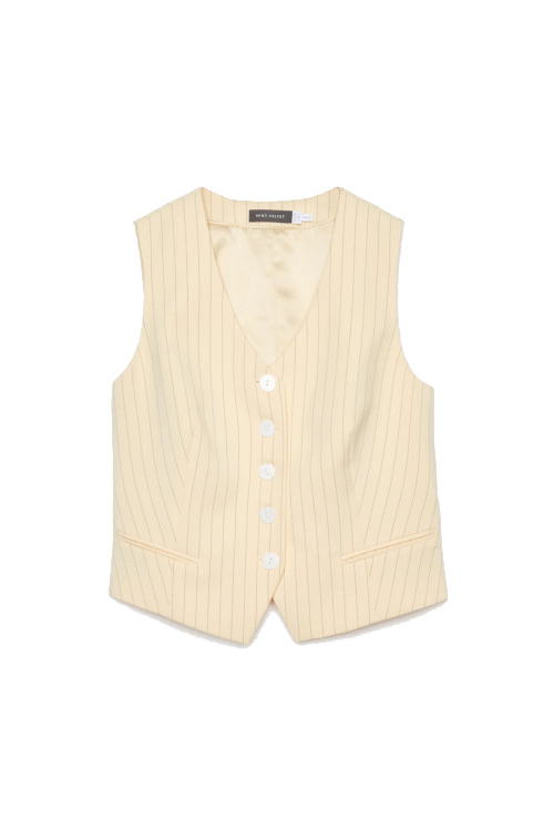 Pinstripe waistcoat
