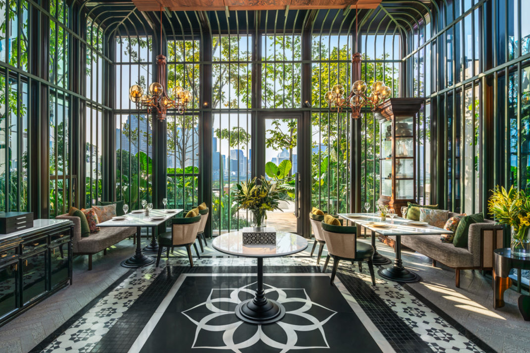 Interiors at The Ritz-Carlton, Bangkok