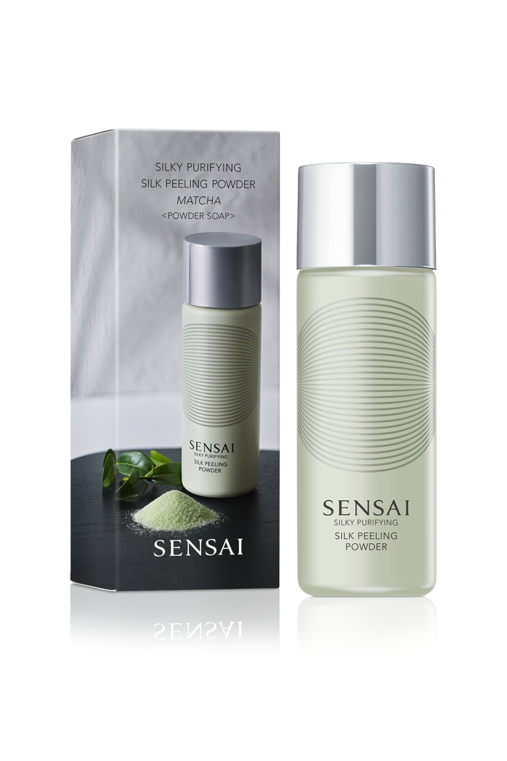 Green skincare powder