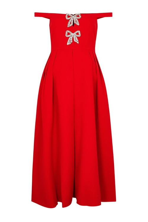 Red dress