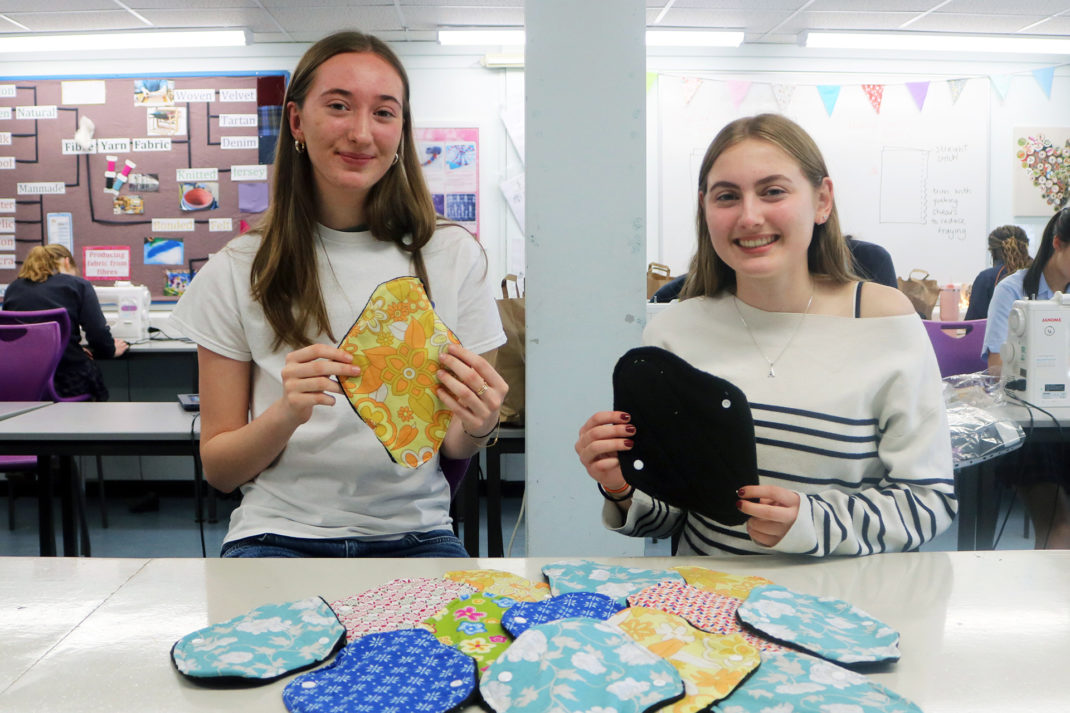 St Swithun's Students Textile Initiative for Period Poverty