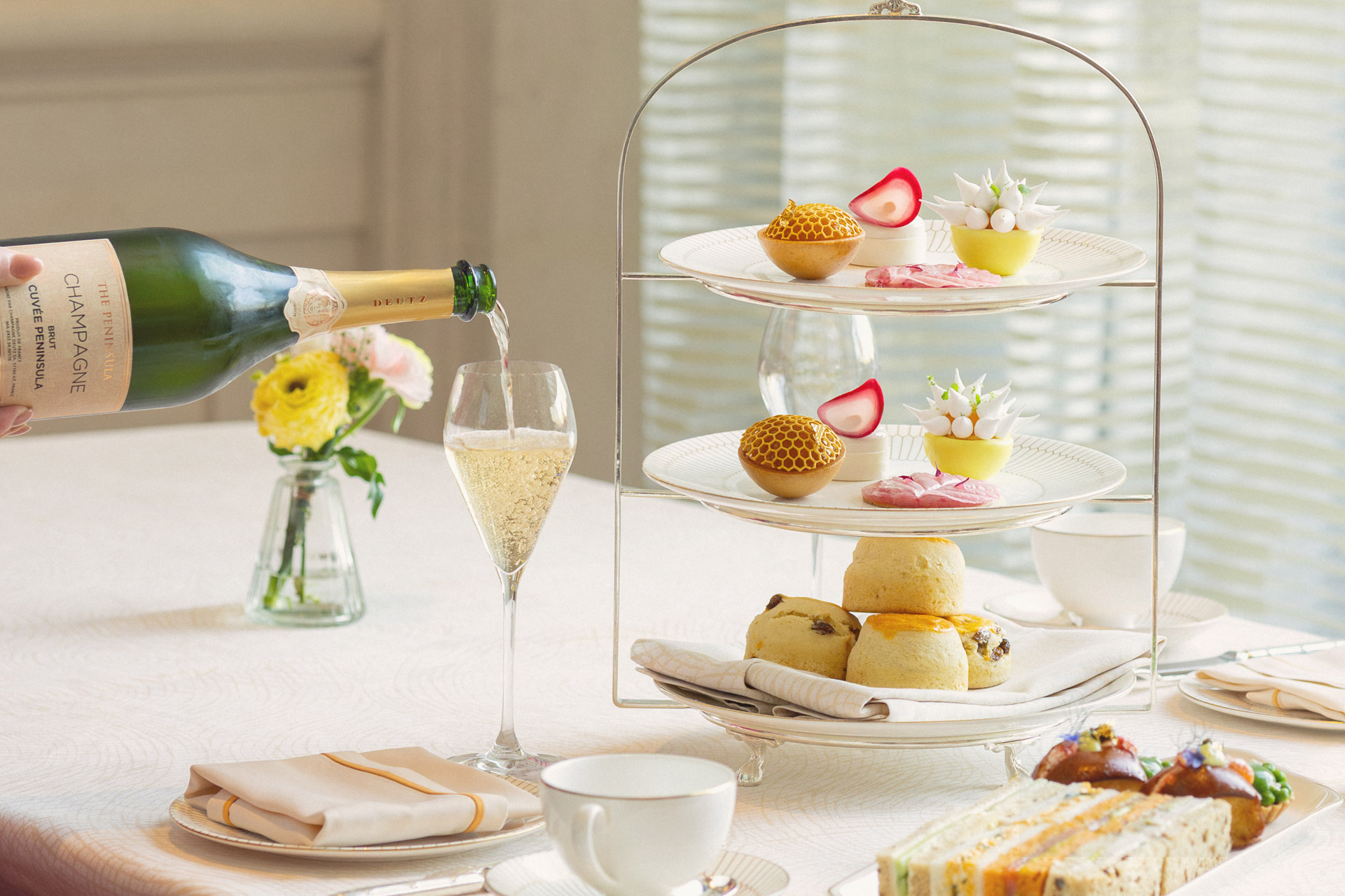 Easter afternoon tea at The Peninsula London