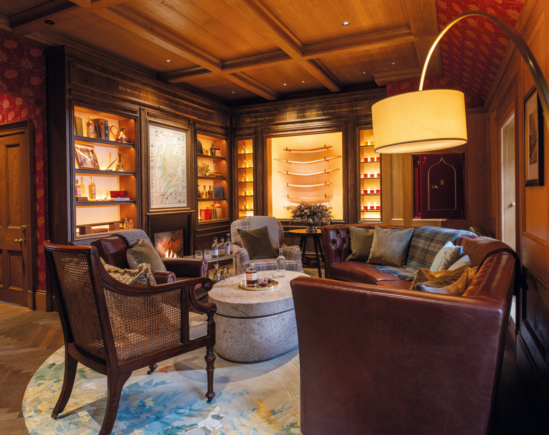 Cosy drawing room