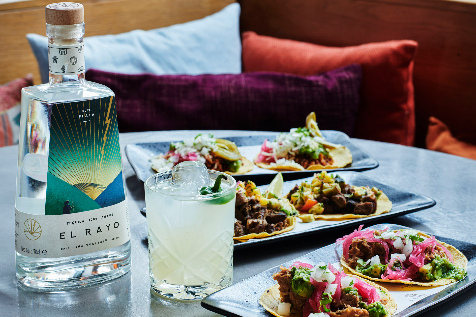 Mexican food and cocktails at Treehouse London